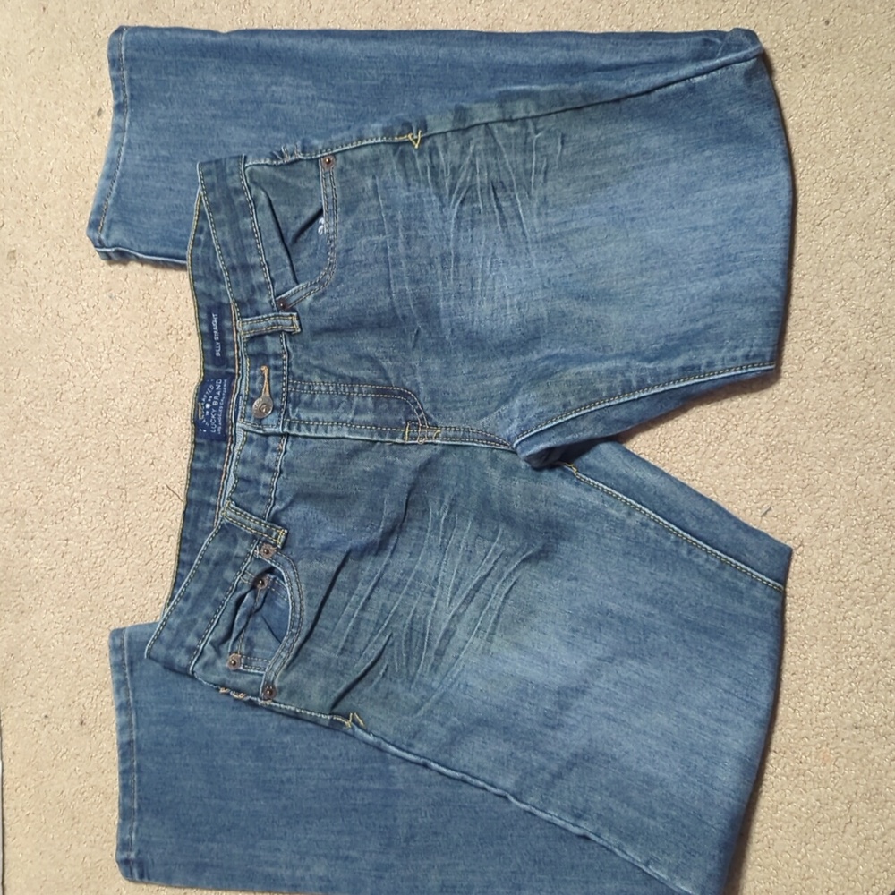 Lucky Brand Billy Straight leg jeans size 14 girls